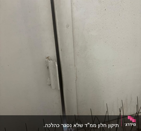 תריסים עם דוקרנים למניעת ציפורים